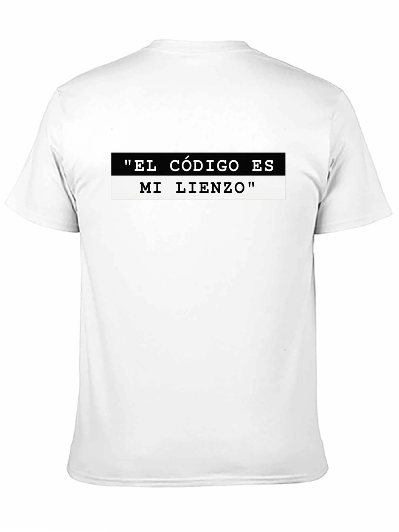 Code is My Canvas Graphic Tee - Black