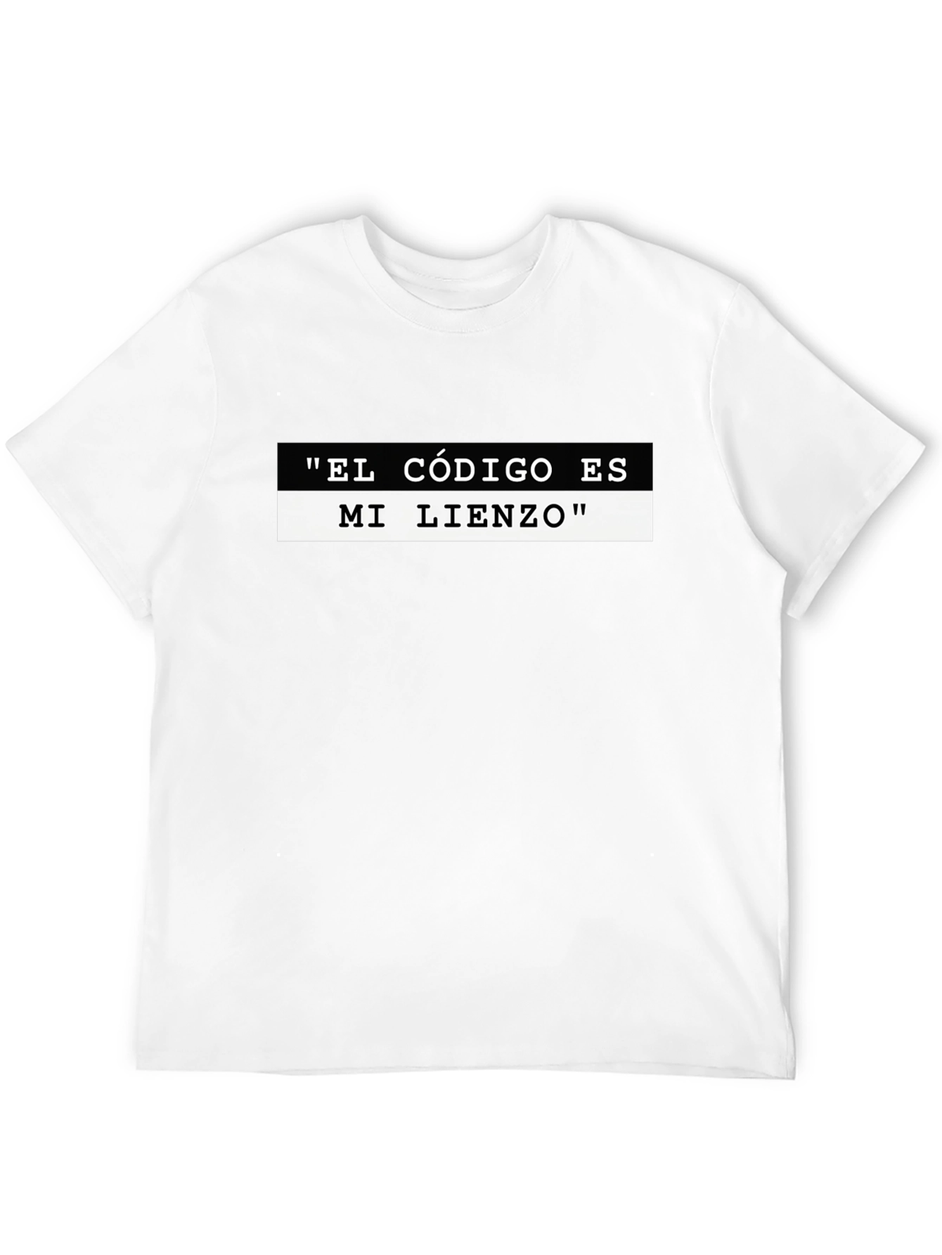 Code is My Canvas Graphic Tee - Black
