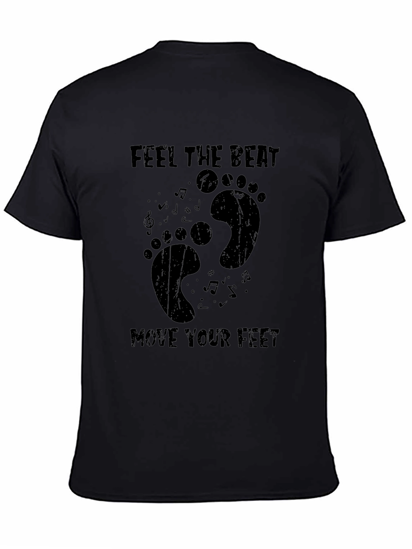 Feel the Beat Mens Graphic T-Shirt