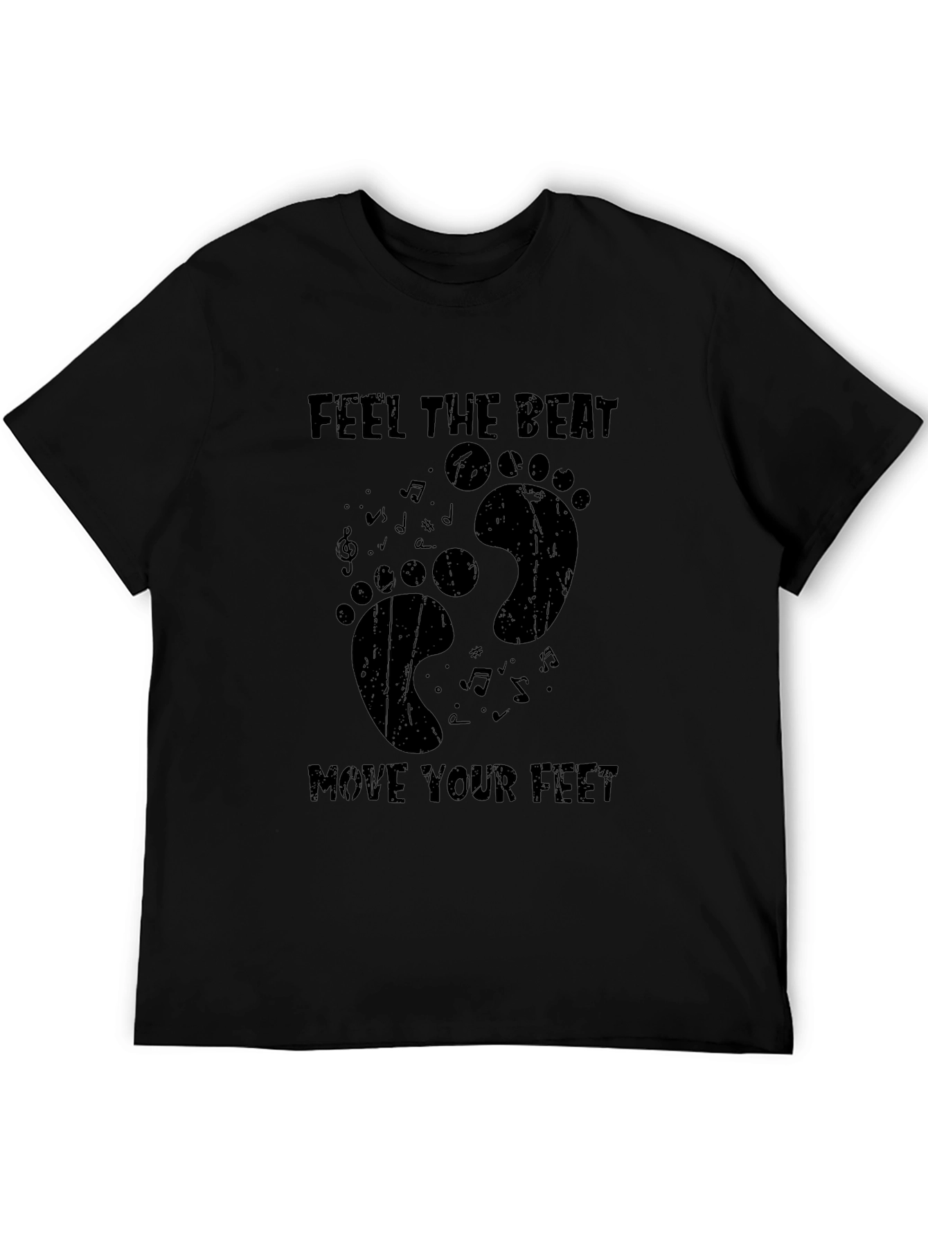 Feel the Beat Mens Graphic T-Shirt