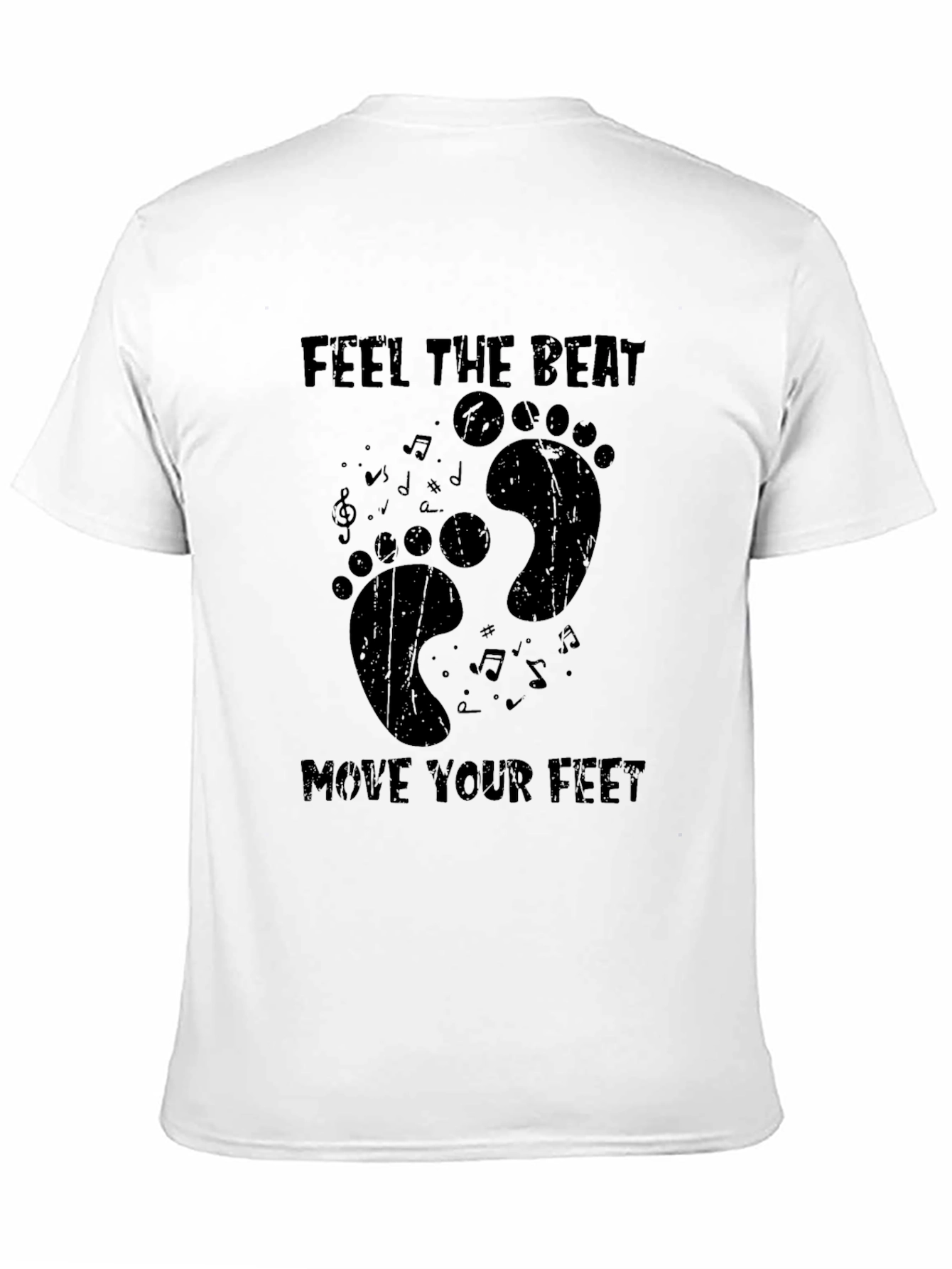 Feel the Beat Mens Graphic T-Shirt