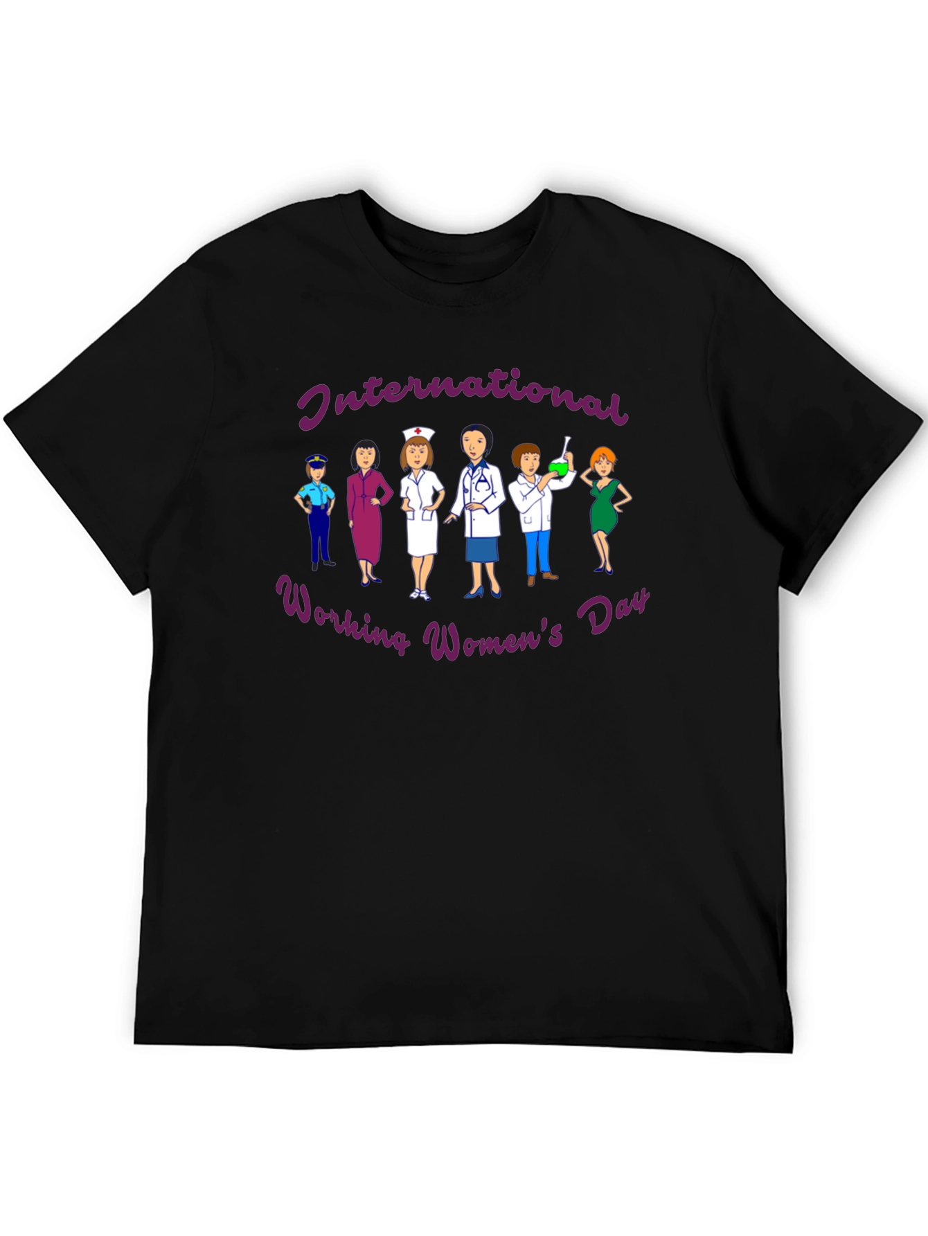 International Working Womens Day Graphic T-Shirt