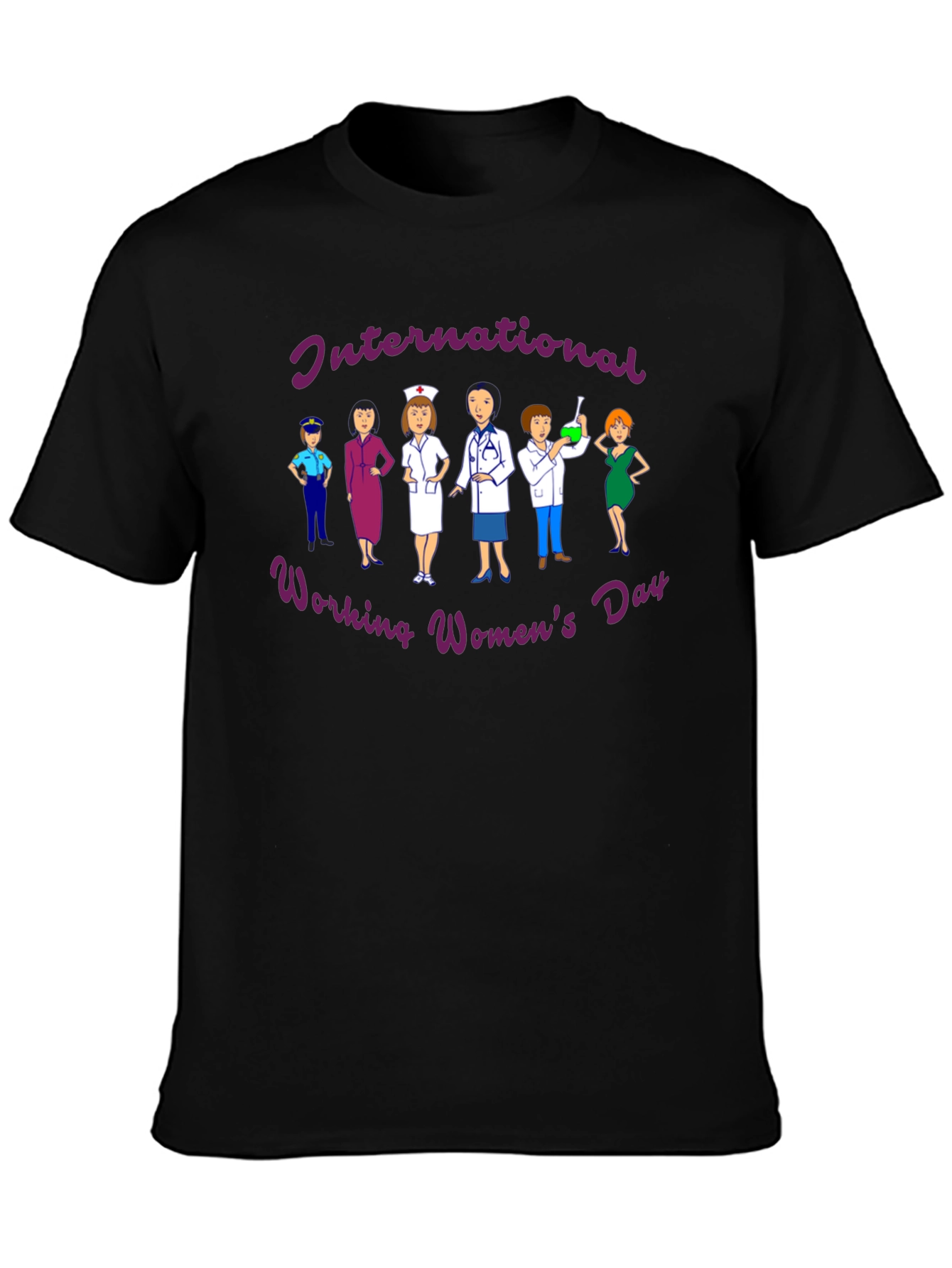 International Working Womens Day Graphic T-Shirt
