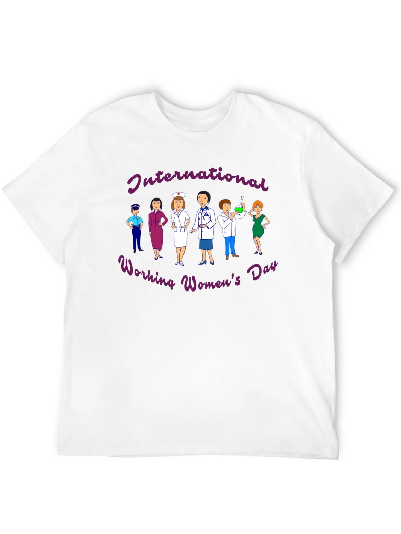 International Working Womens Day Graphic T-Shirt