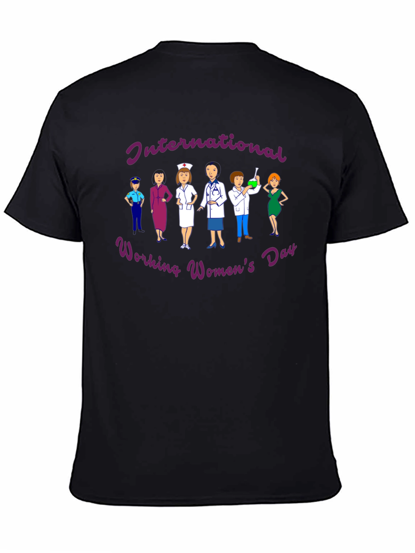 International Working Womens Day Graphic T-Shirt