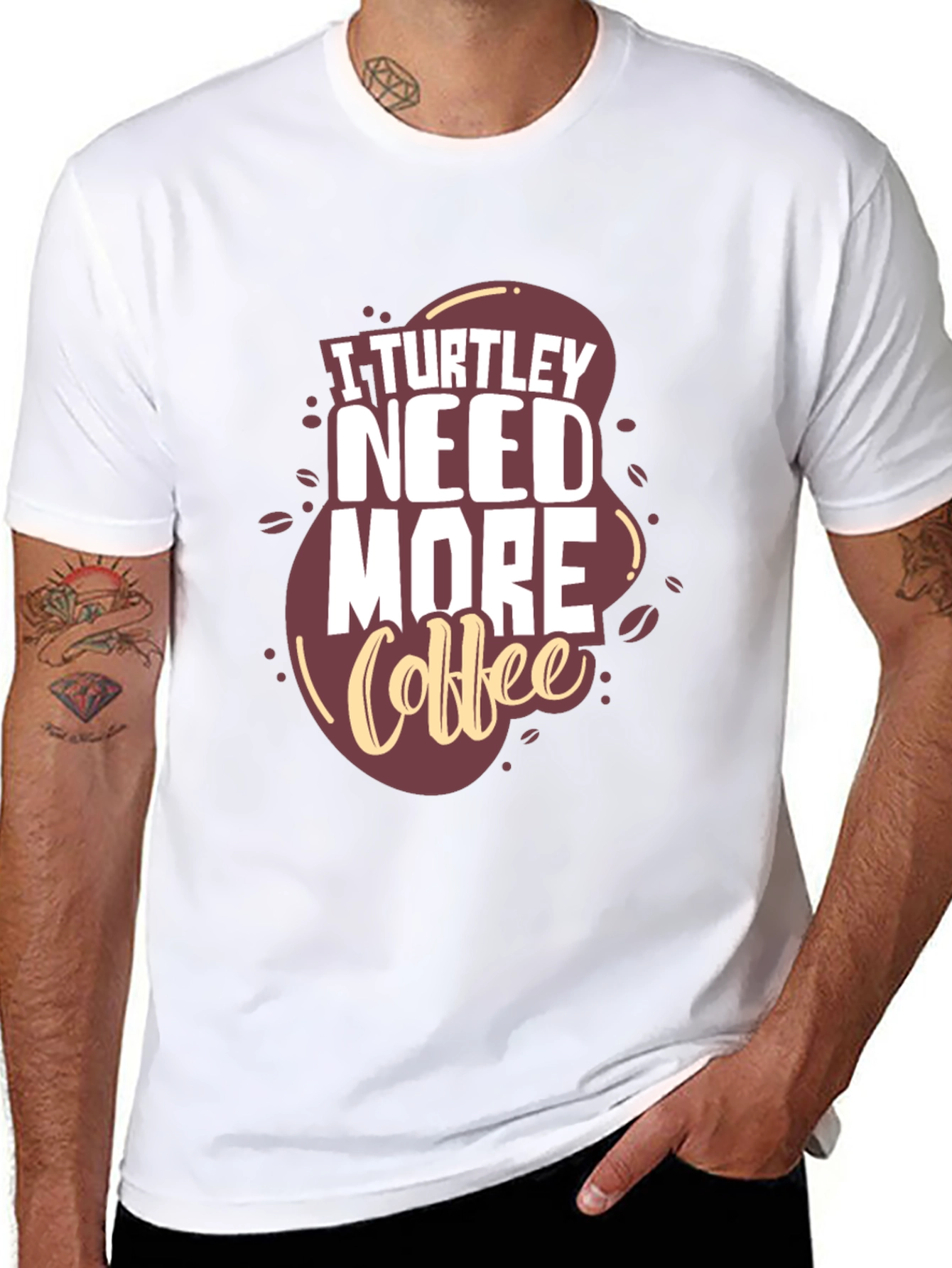 I Turtle-y Need More Coffee Graphic Tee