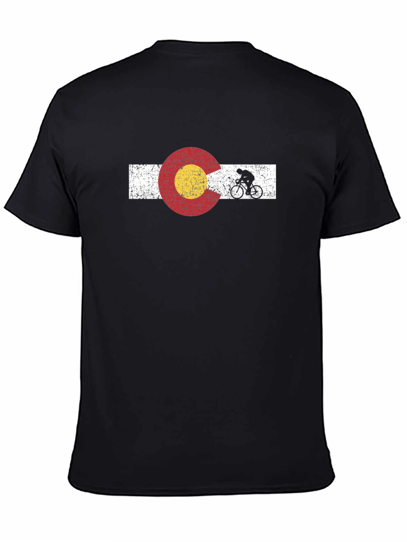 Colorado Biker Black T-Shirt