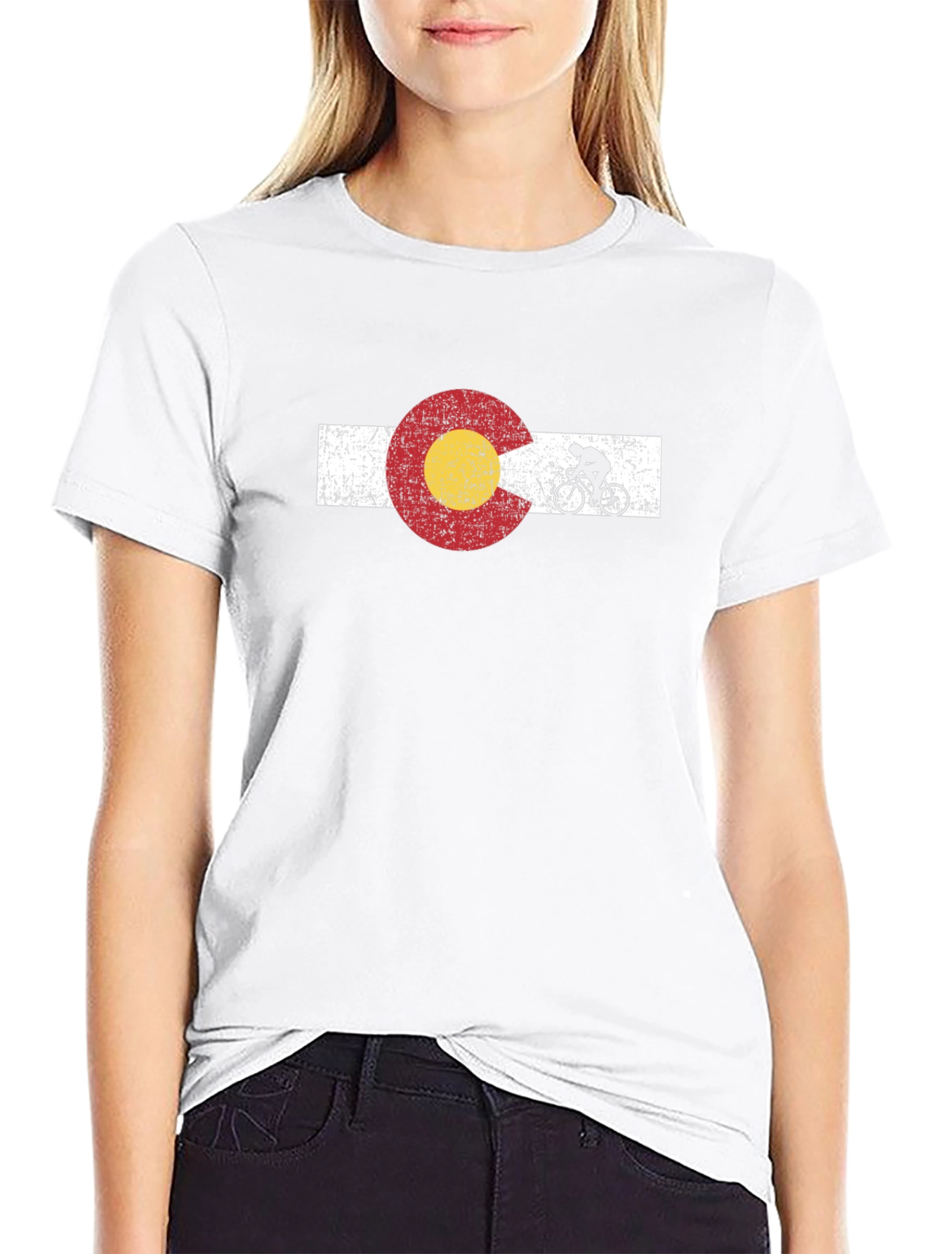 Colorado Biker Black T-Shirt