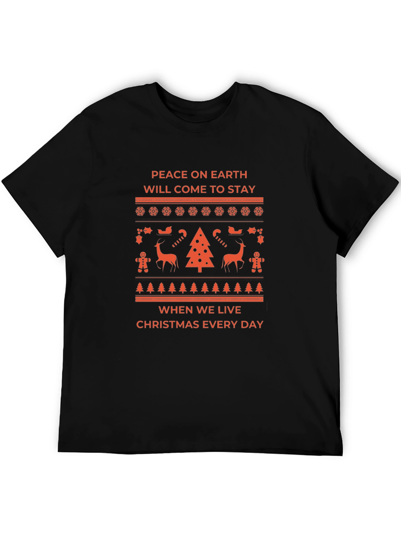 Peace on Earth Christmas T-Shirt
