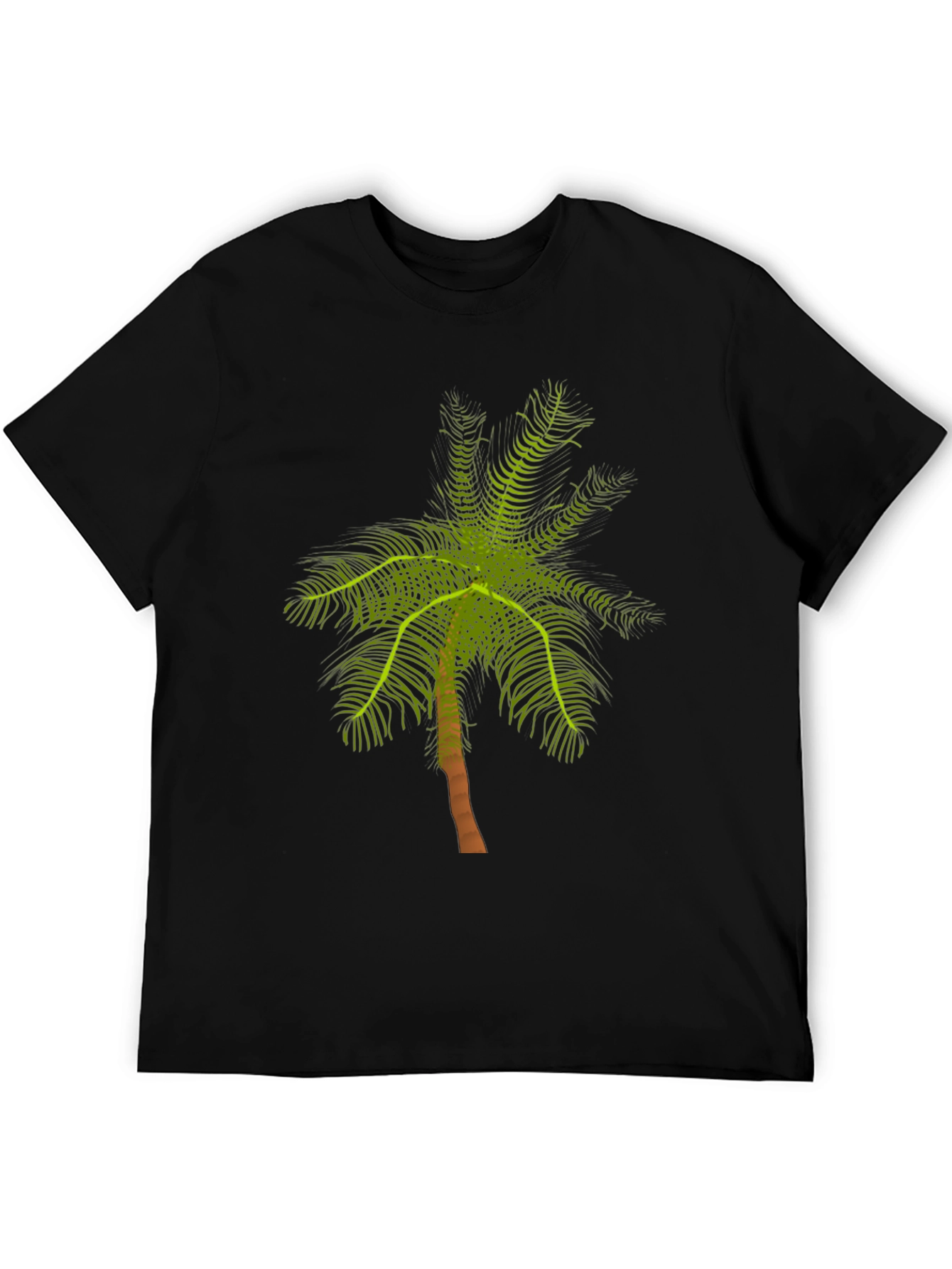 Palm Tree Graphic T-Shirt - Tropical Style