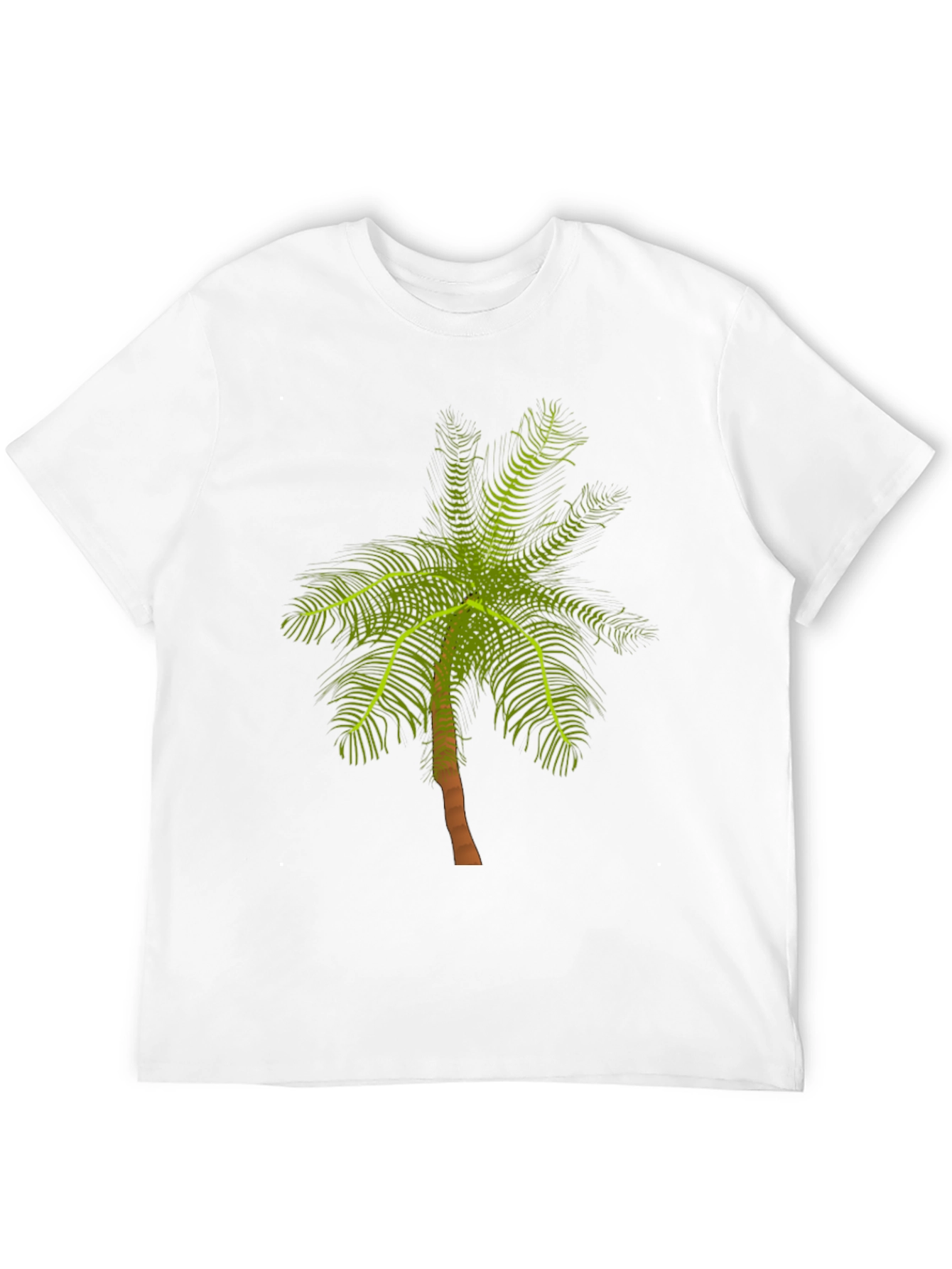 Palm Tree Graphic T-Shirt - Tropical Style