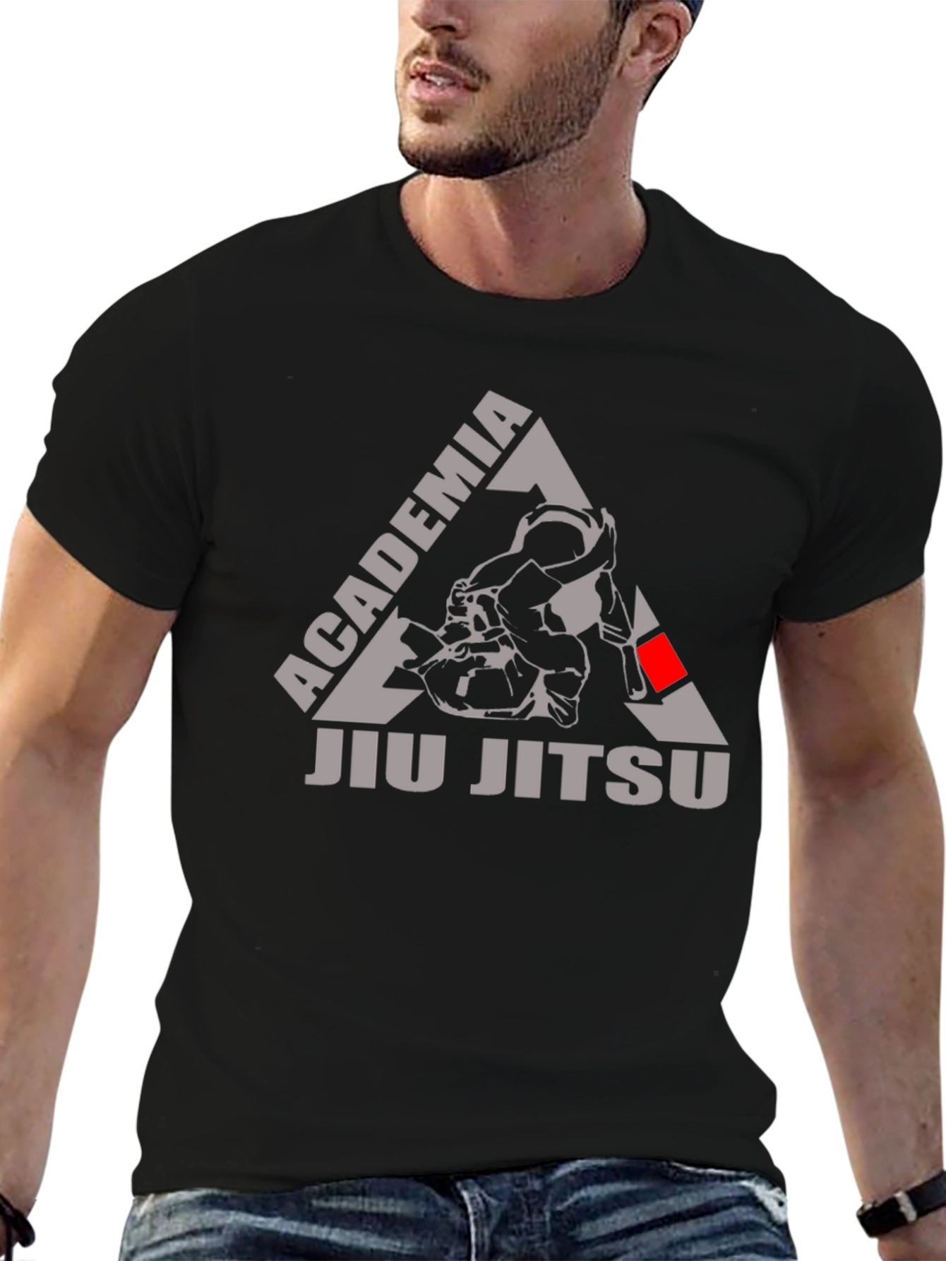 Academia Jiu Jitsu Graphic T-Shirt