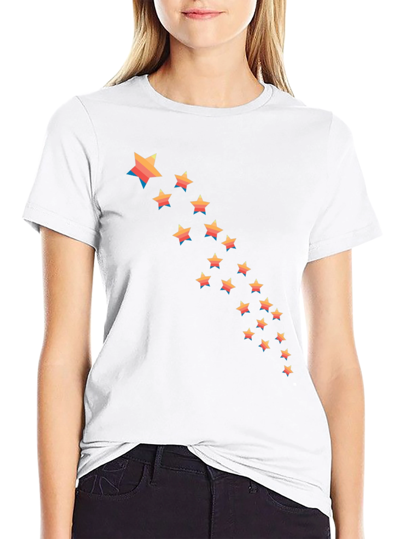 Starry Night Black Tee