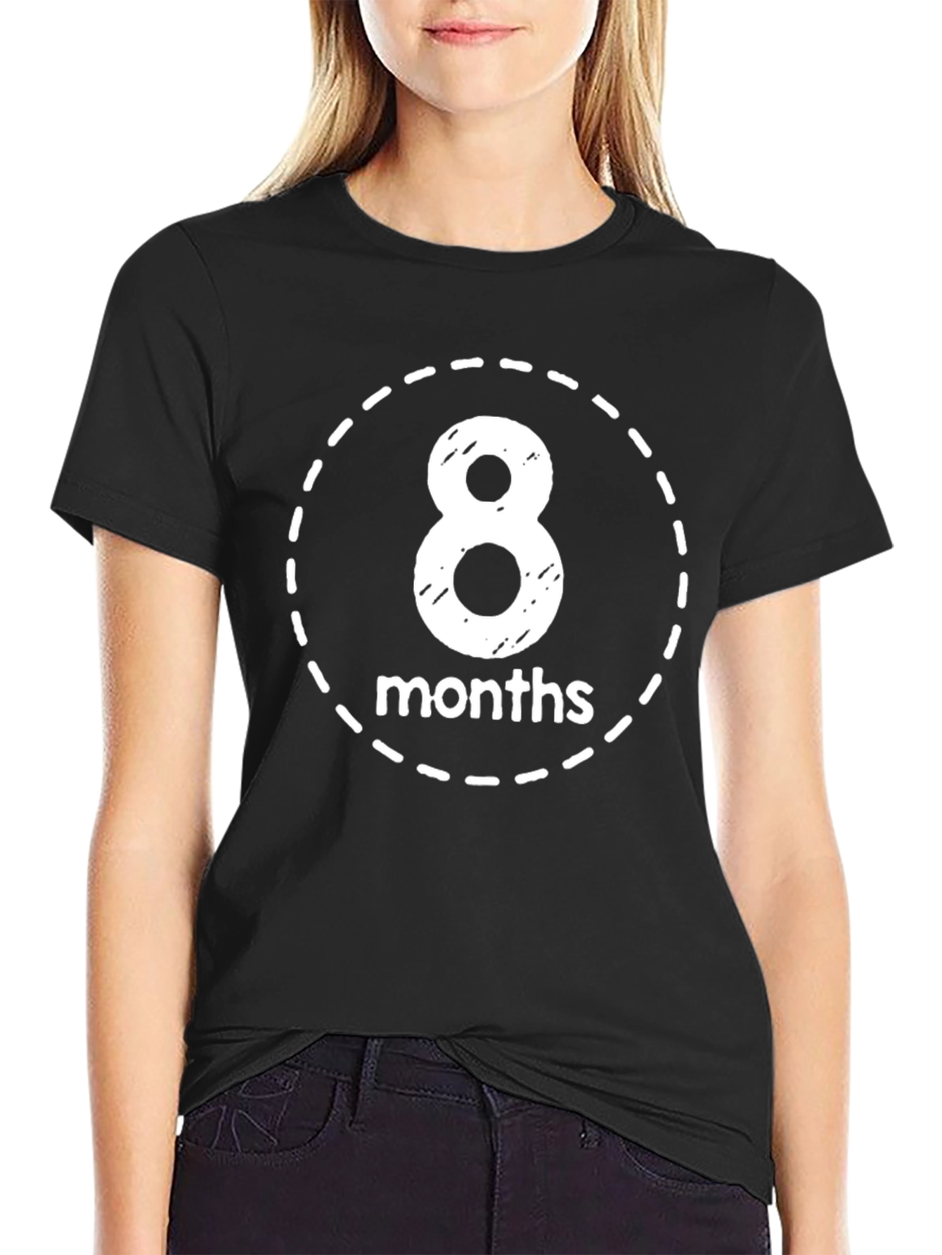 8 Months Milestone Baby T-Shirt