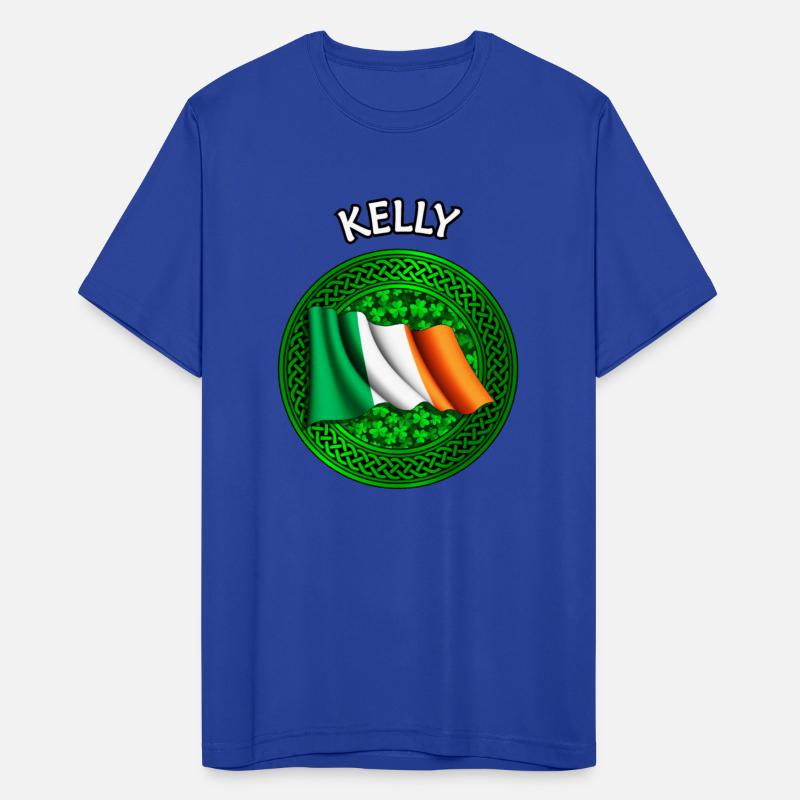 Kelly Shamrock & Irish Flag