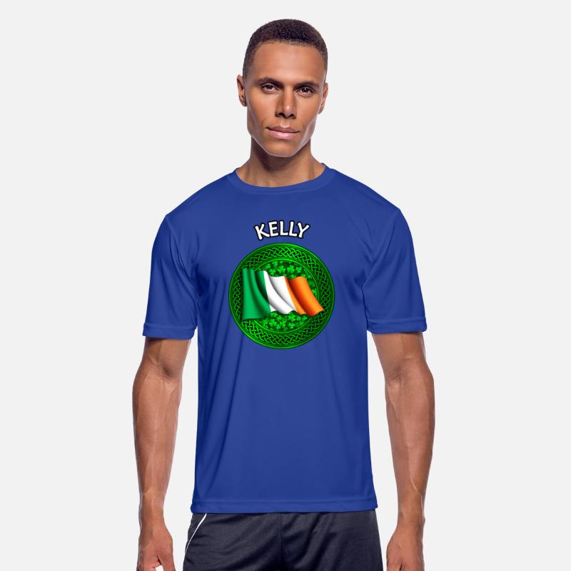 Kelly Shamrock & Irish Flag