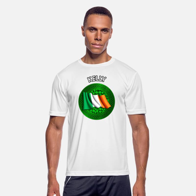 Kelly Shamrock & Irish Flag
