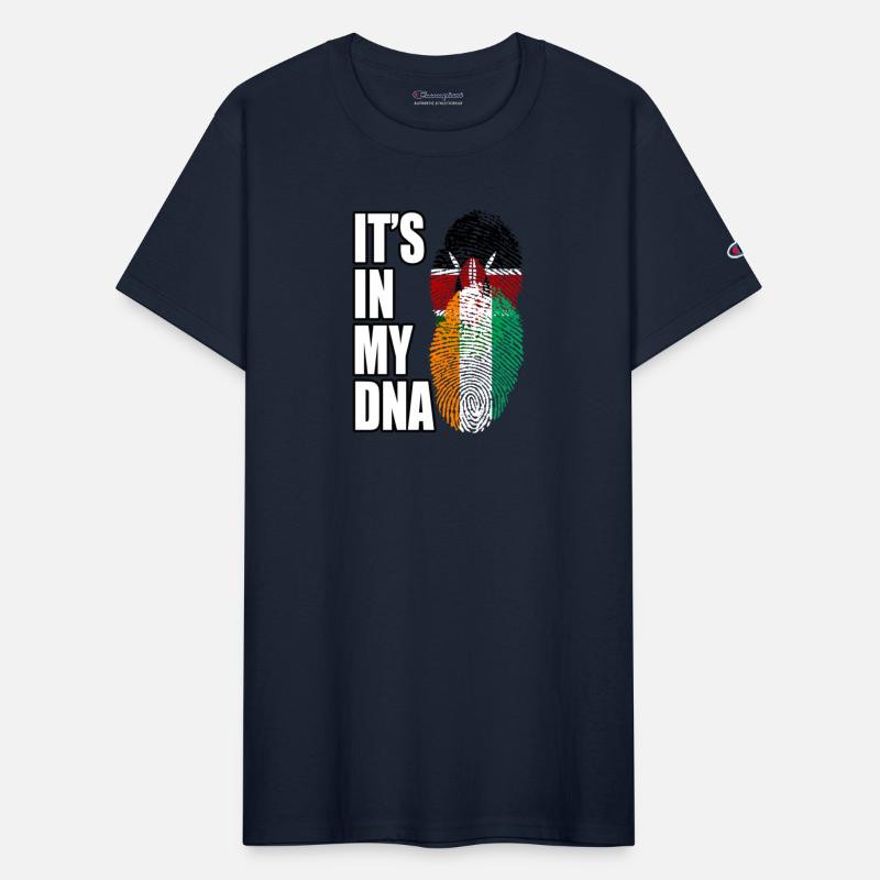 Kenyan And Ivorian Mix Heritage DNA Flag