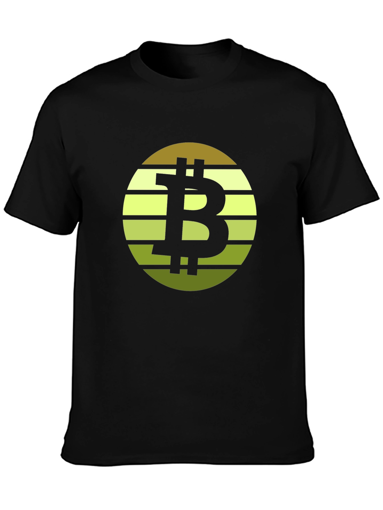 Bitcoin Sunset Graphic Tee