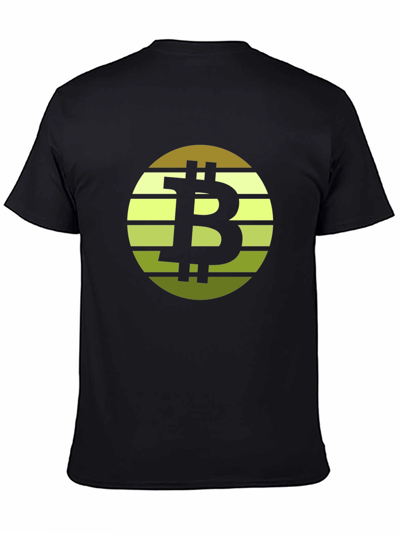 Bitcoin Sunset Graphic Tee