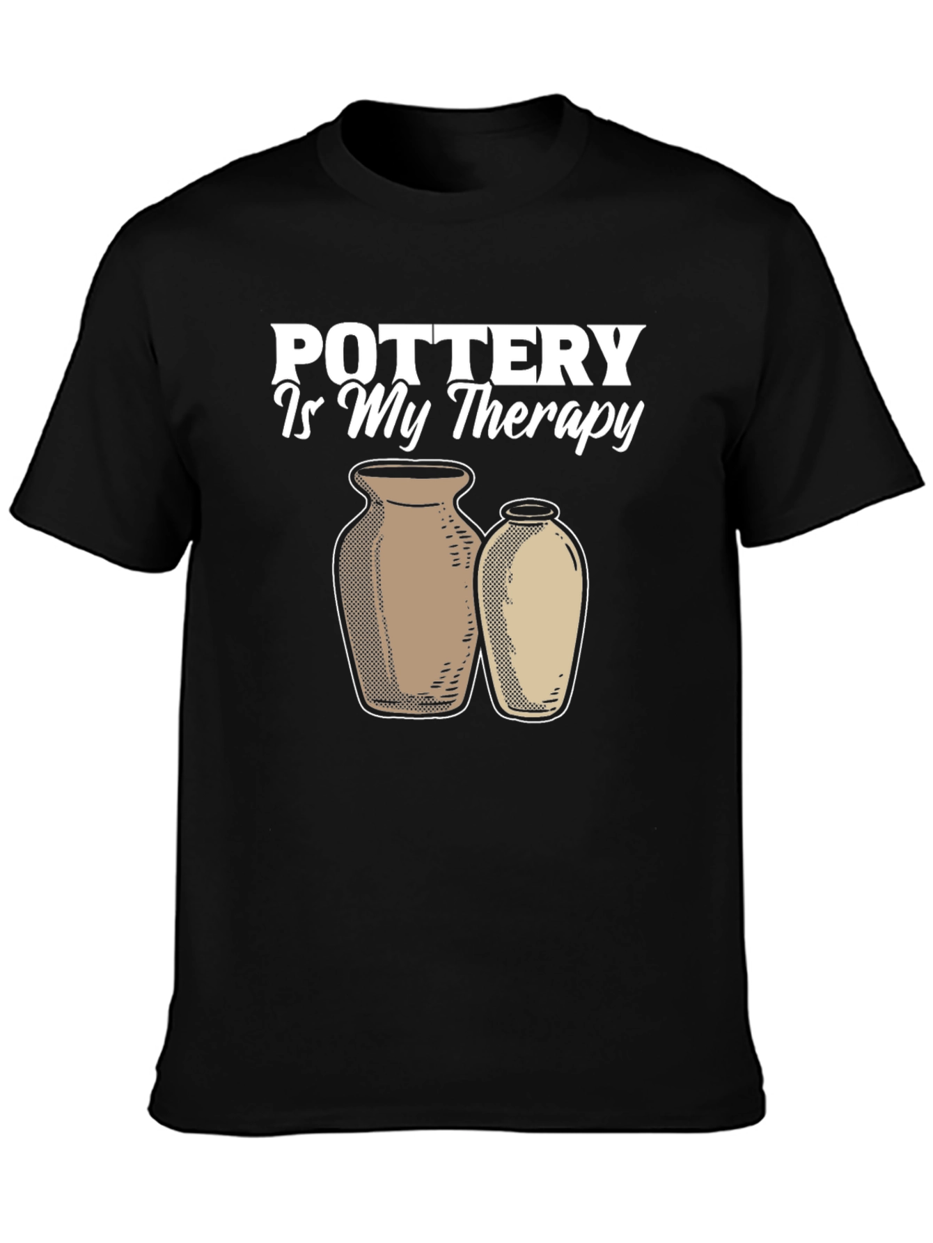 Pottery is My Therapy Graphic T-Shirt