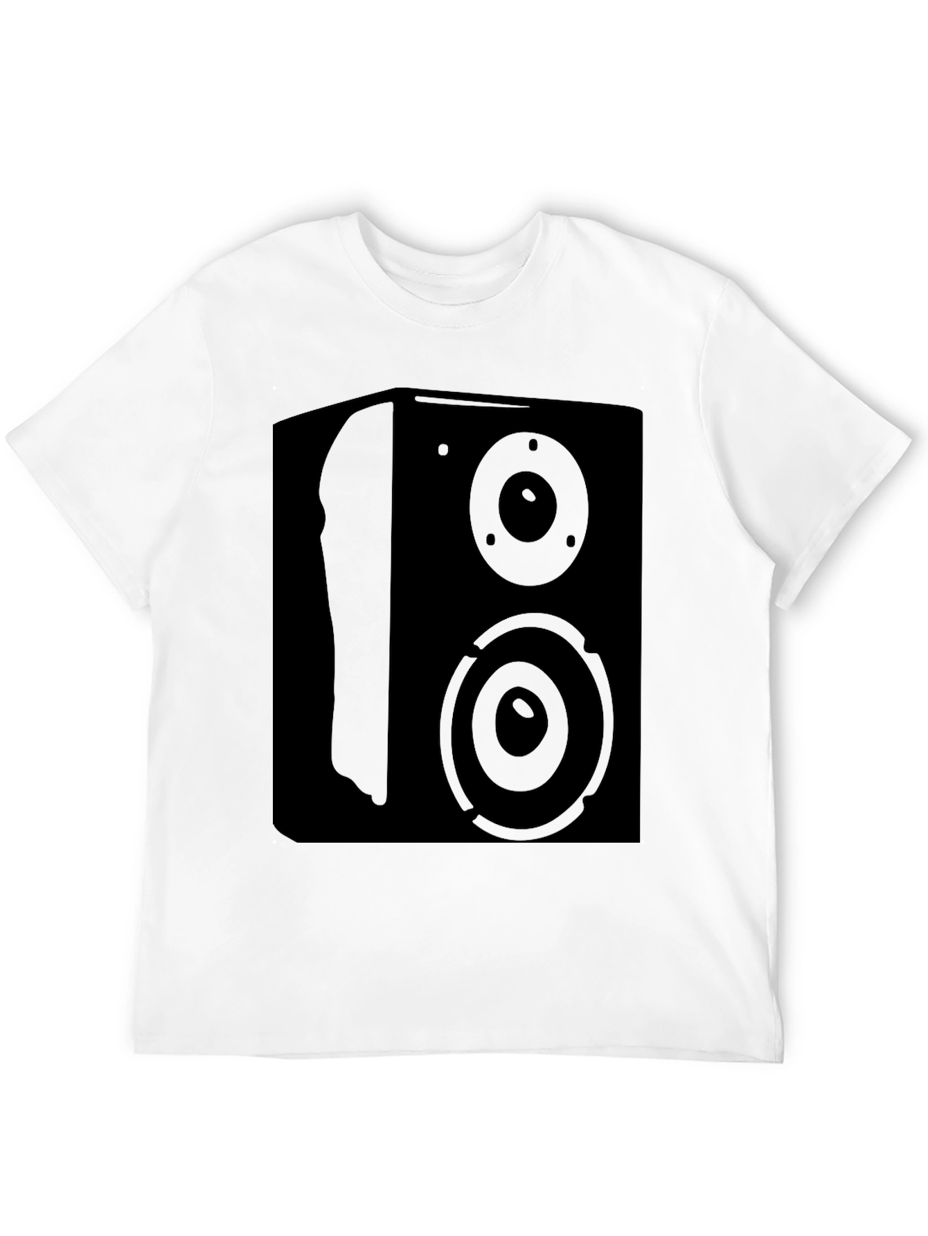 Speaker Graphic Tee - Black
