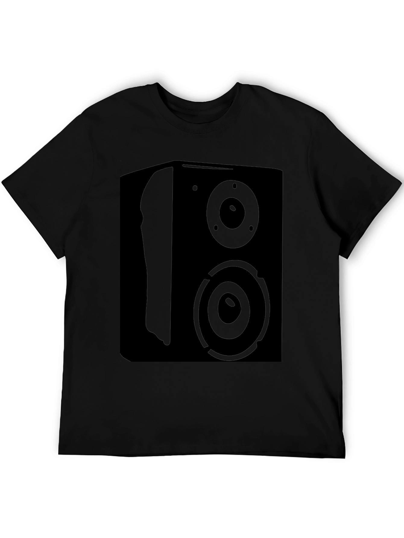 Speaker Graphic Tee - Black