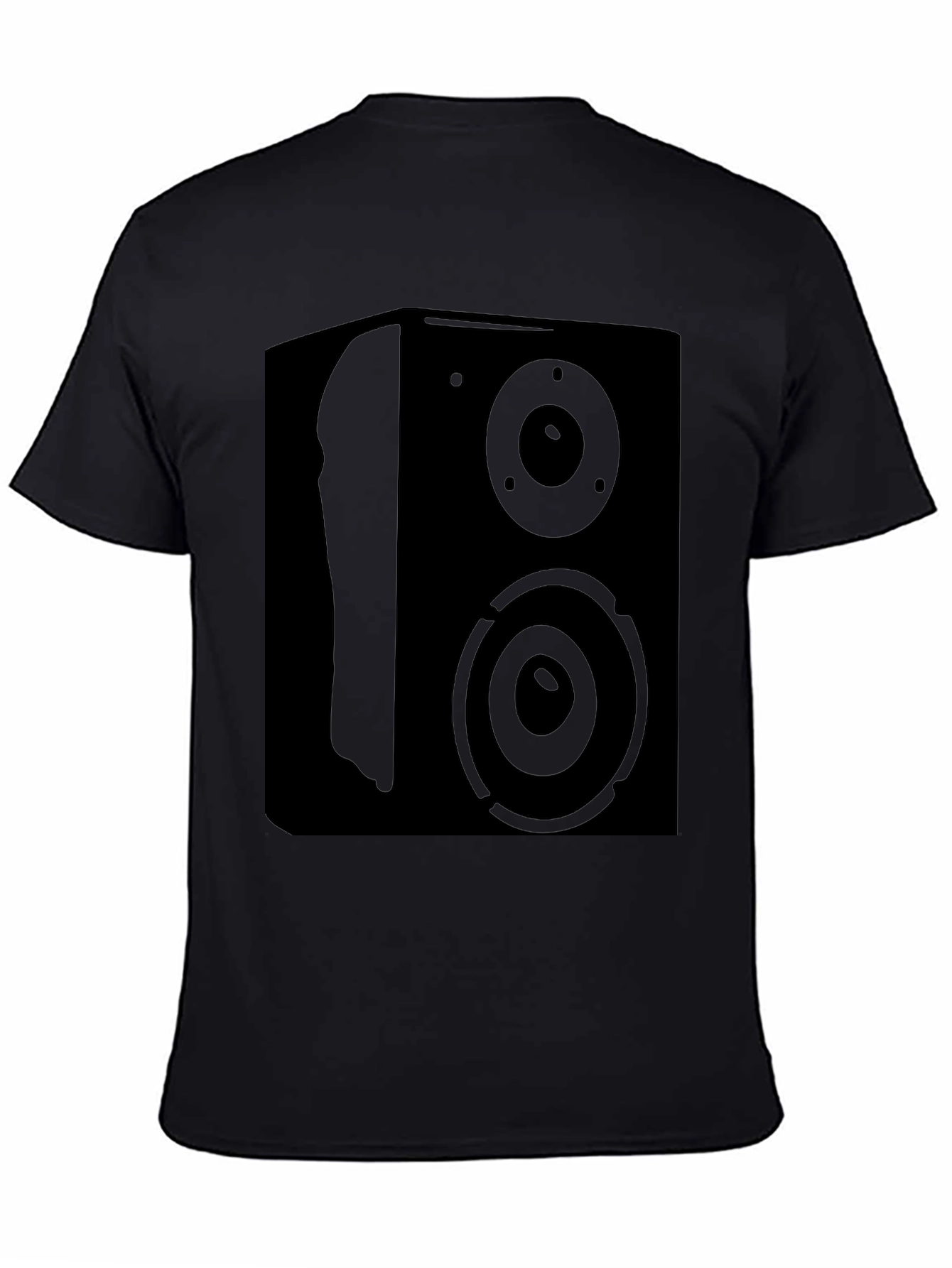 Speaker Graphic Tee - Black