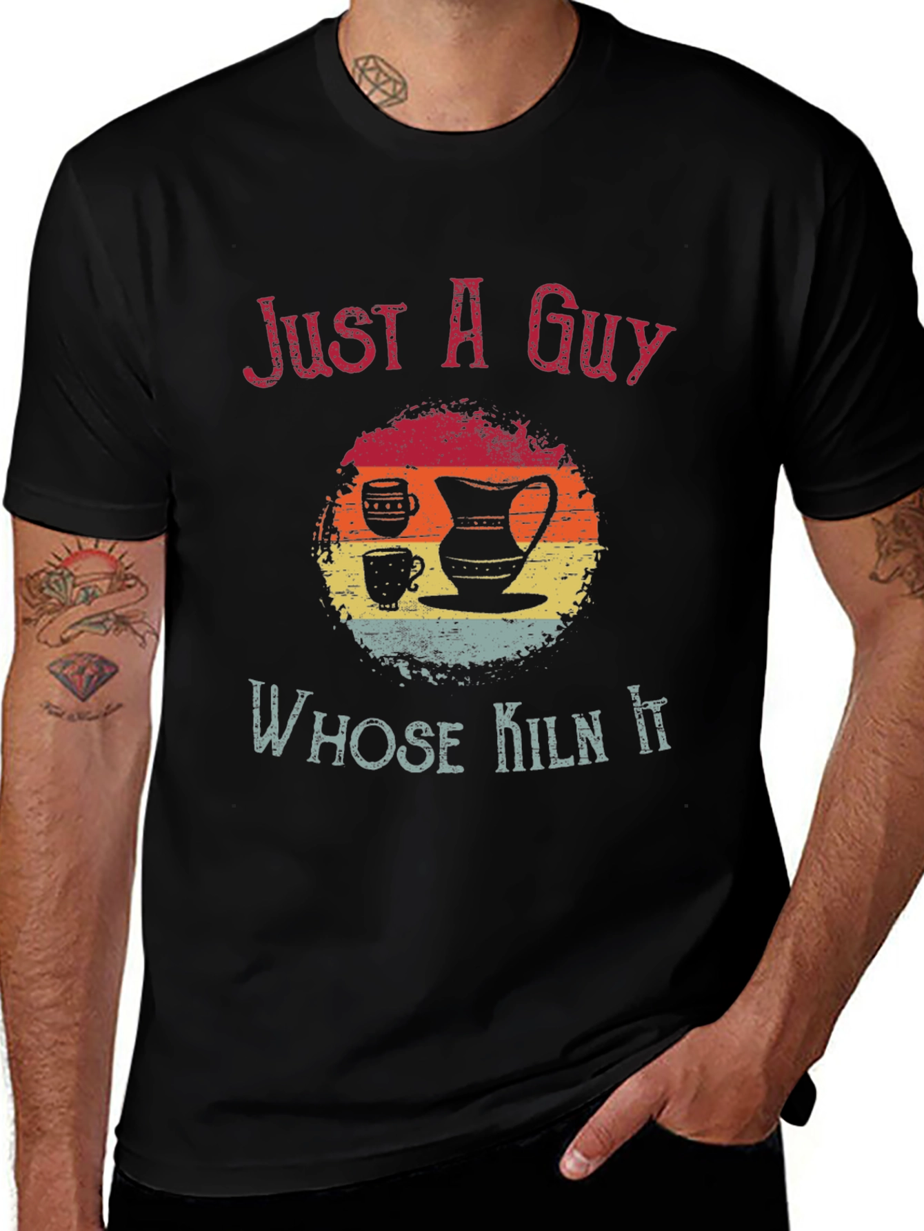 Just A Guy Whose Kiln It Graphic Tee