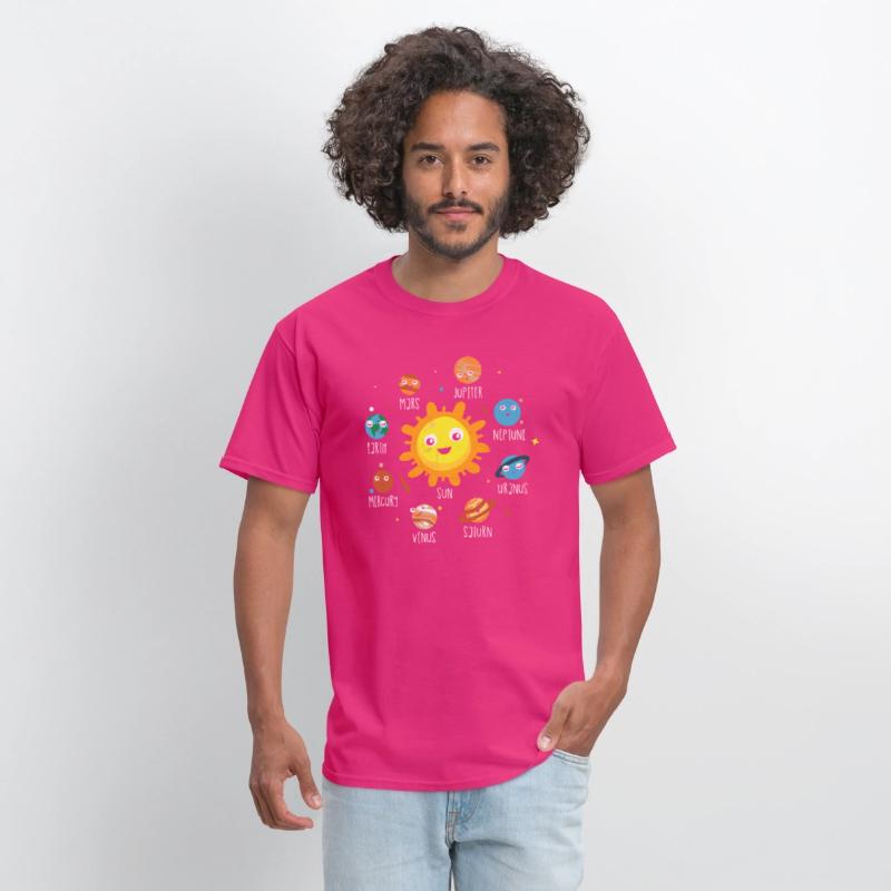 Kids Learn The Planets Solar System Design Idea