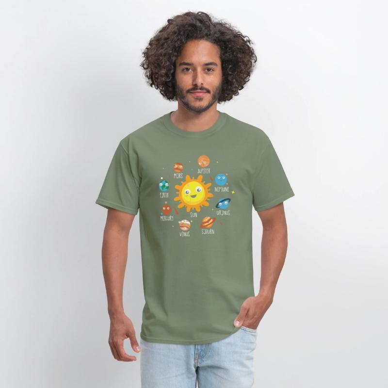 Kids Learn The Planets Solar System Design Idea