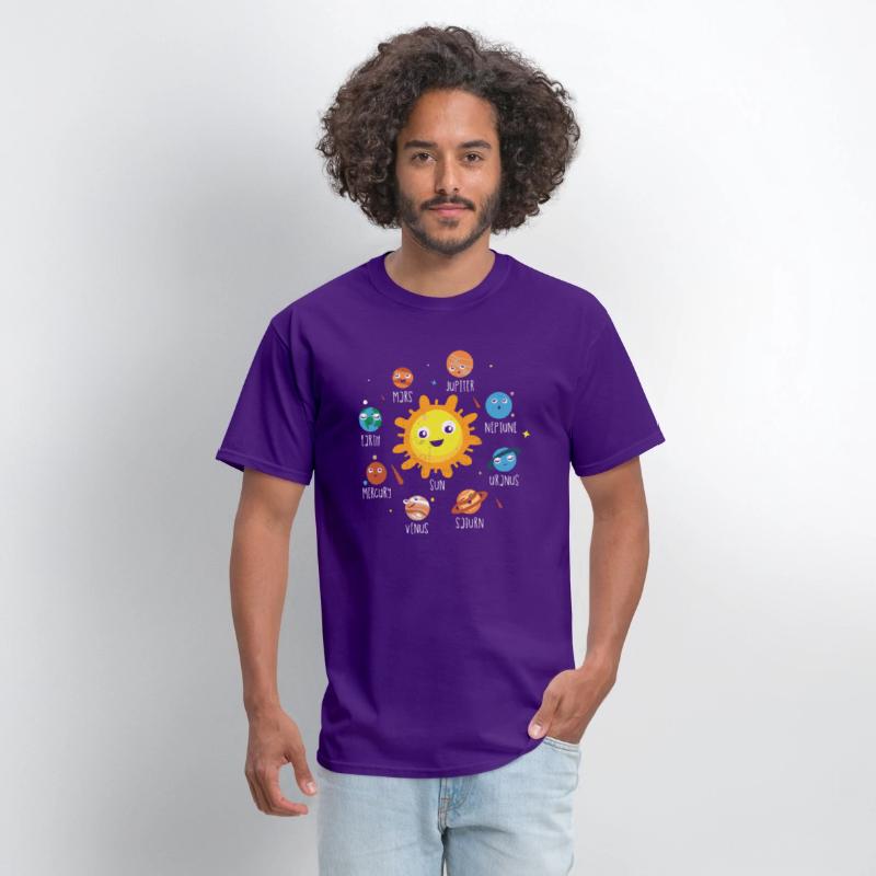 Kids Learn The Planets Solar System Design Idea