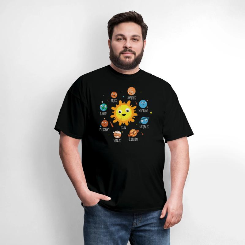 Kids Learn The Planets Solar System Design Idea