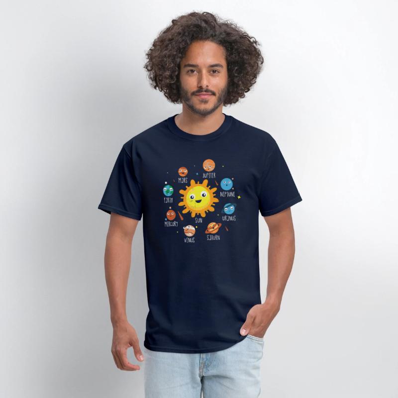 Kids Learn The Planets Solar System Design Idea