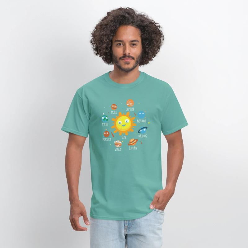 Kids Learn The Planets Solar System Design Idea