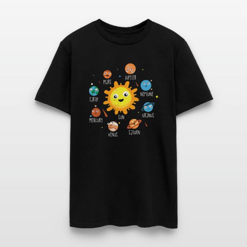 Kids Learn The Planets Solar System Design Idea