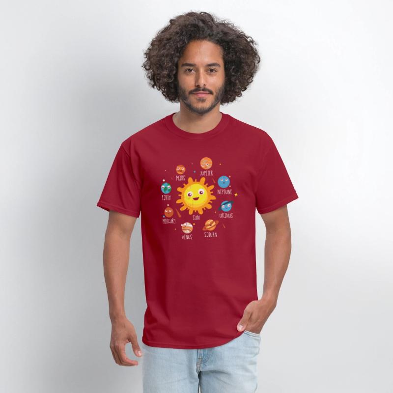 Kids Learn The Planets Solar System Design Idea