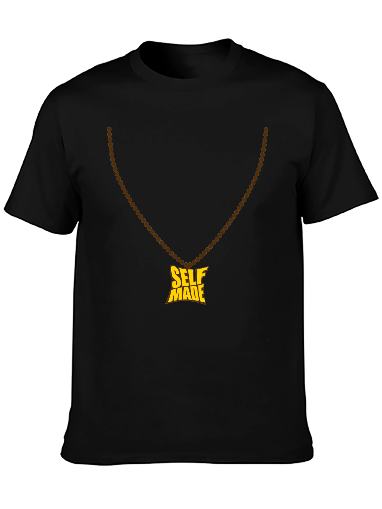 Self Made Graphic Tee - Mens Black T-Shirt