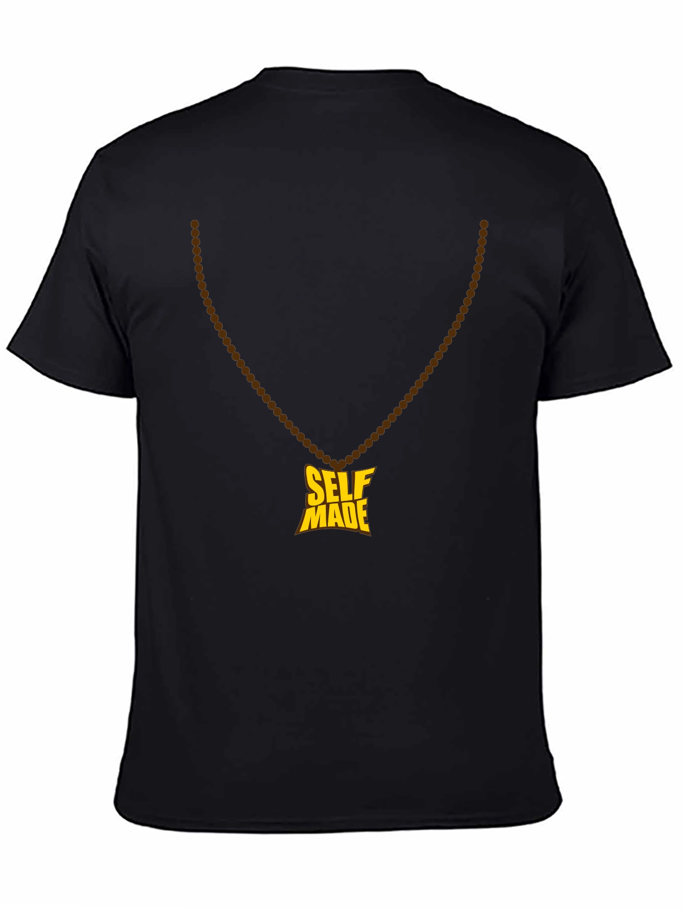 Self Made Graphic Tee - Mens Black T-Shirt