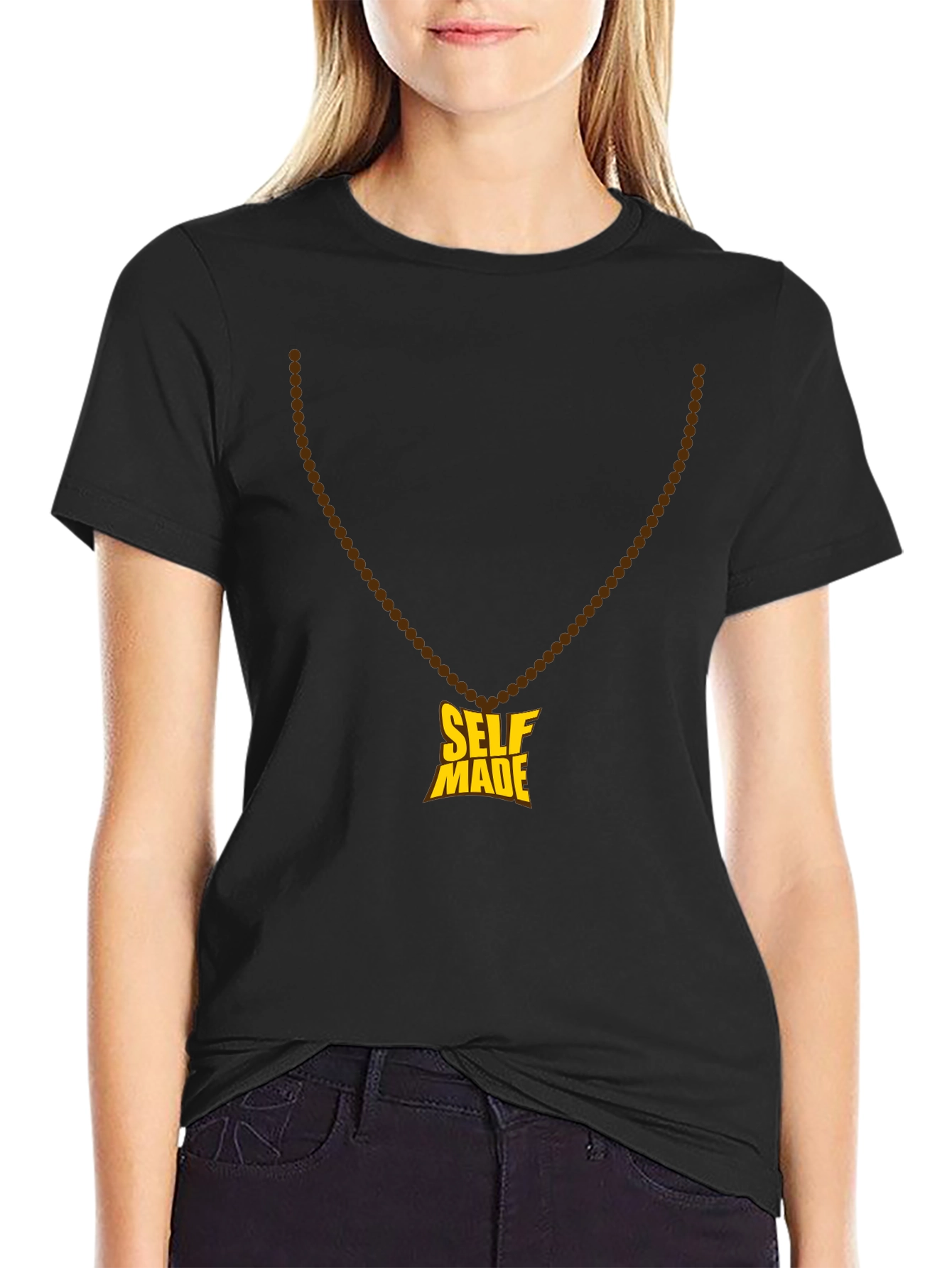 Self Made Graphic Tee - Mens Black T-Shirt