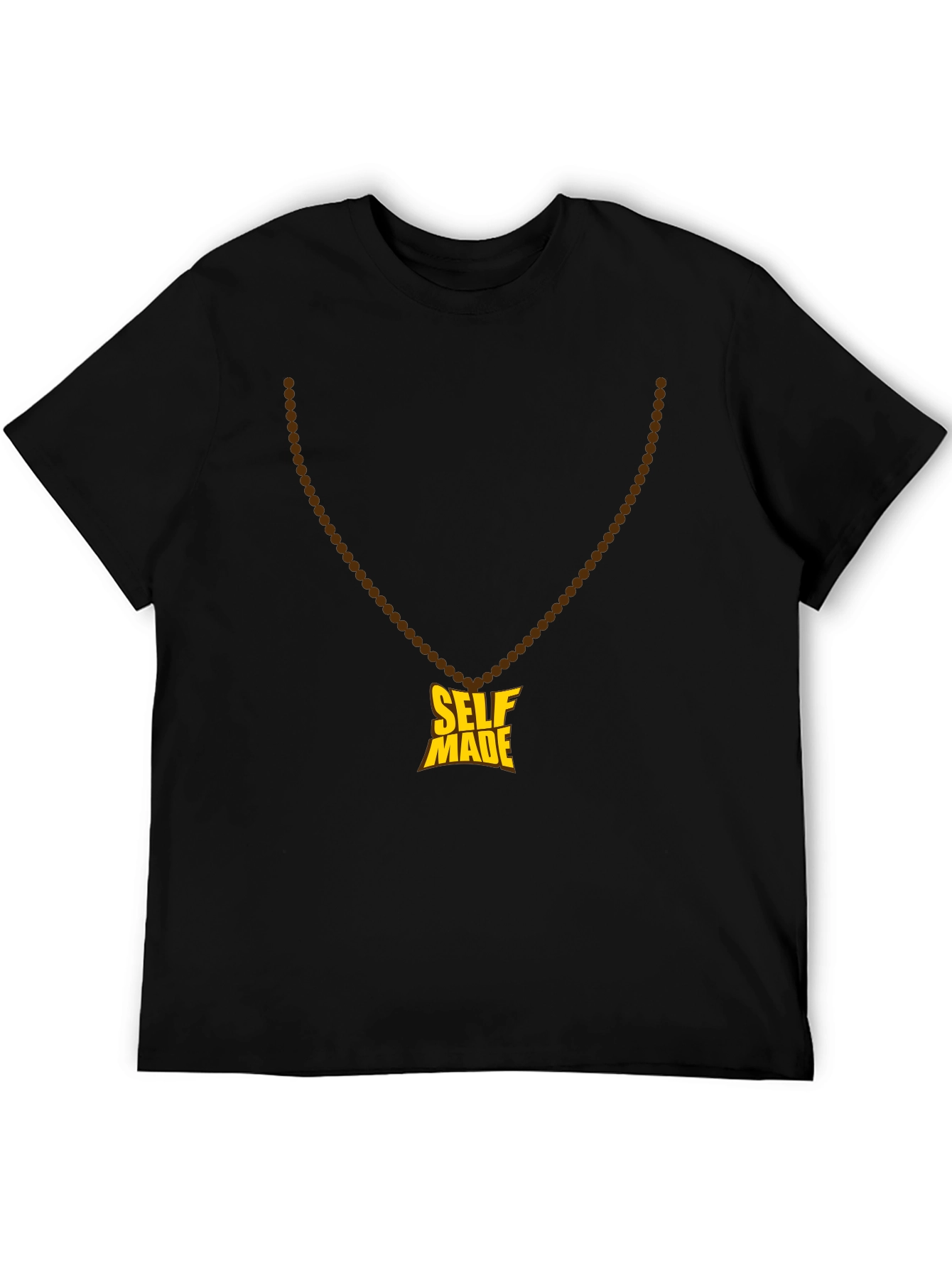 Self Made Graphic Tee - Mens Black T-Shirt