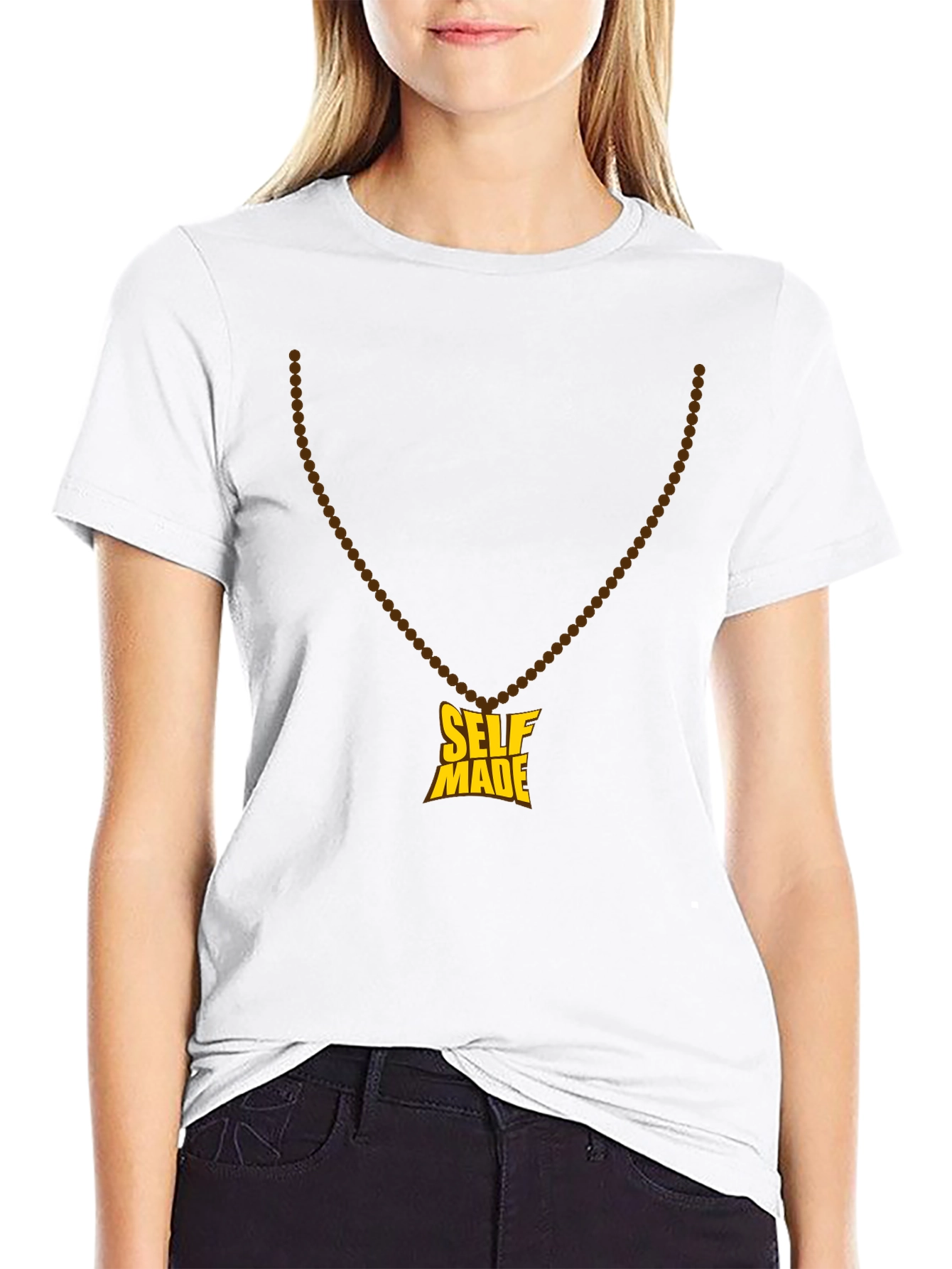 Self Made Graphic Tee - Mens Black T-Shirt