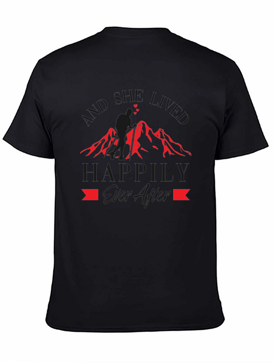 Happily Ever After Mountain Graphic Tee