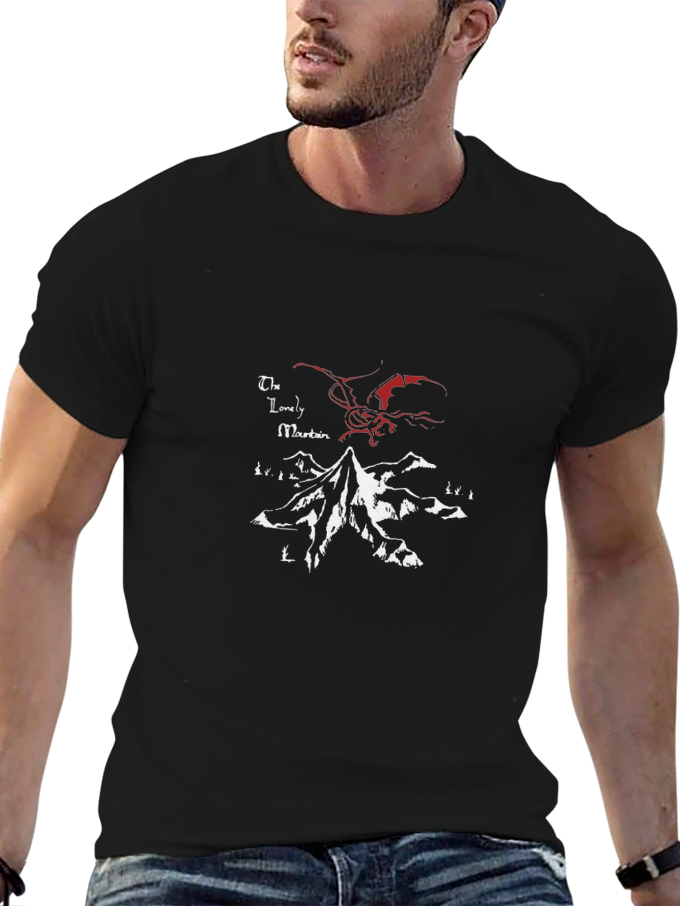 Lonely Mountain Dragon Graphic Tee