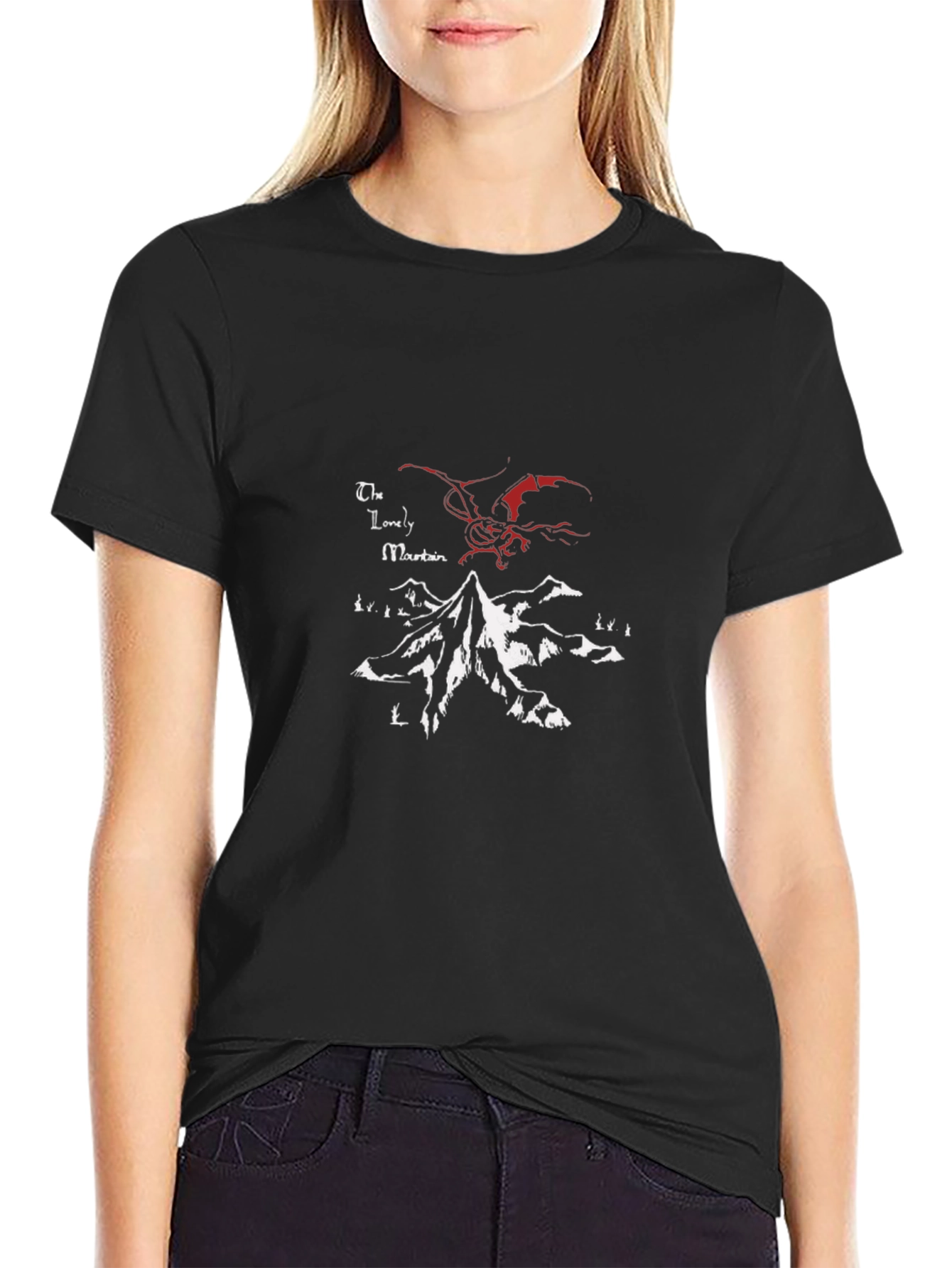 Lonely Mountain Dragon Graphic Tee