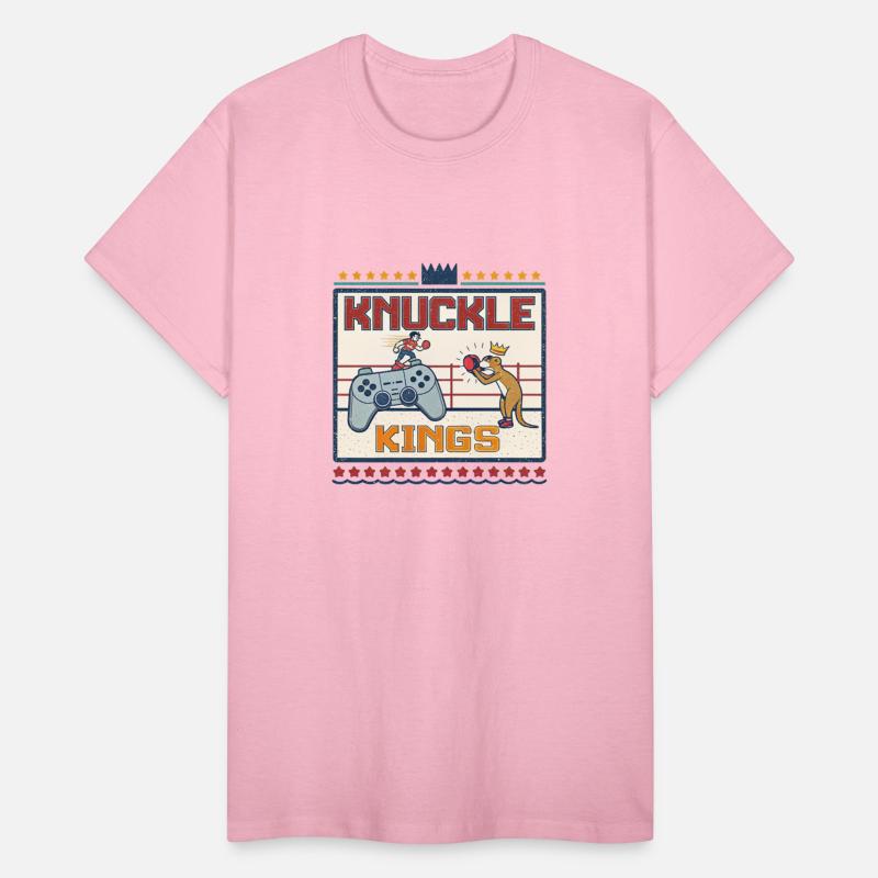 Knuckle Kings - Retro Video Game T-Shirt