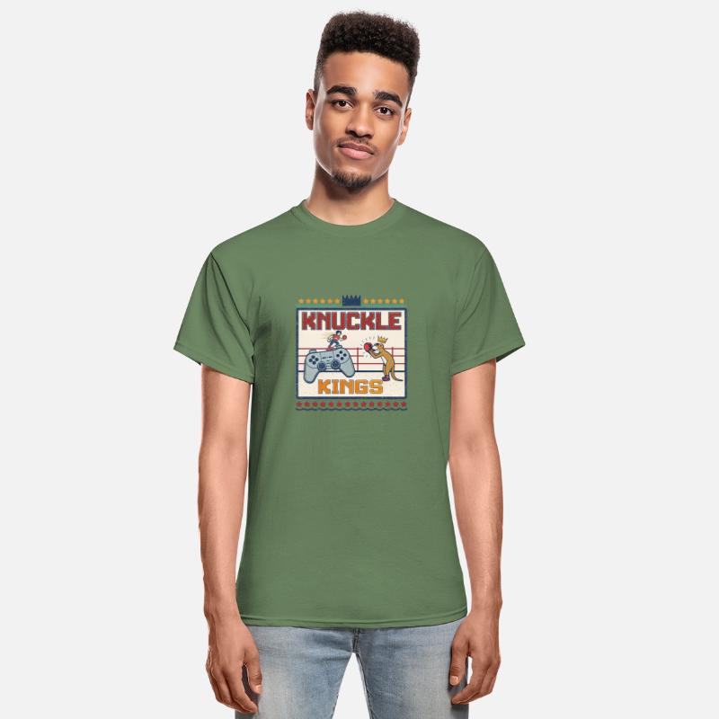 Knuckle Kings - Retro Video Game T-Shirt