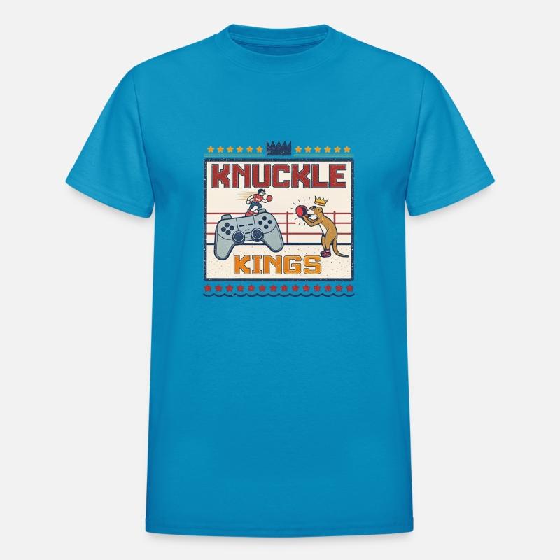 Knuckle Kings - Retro Video Game T-Shirt
