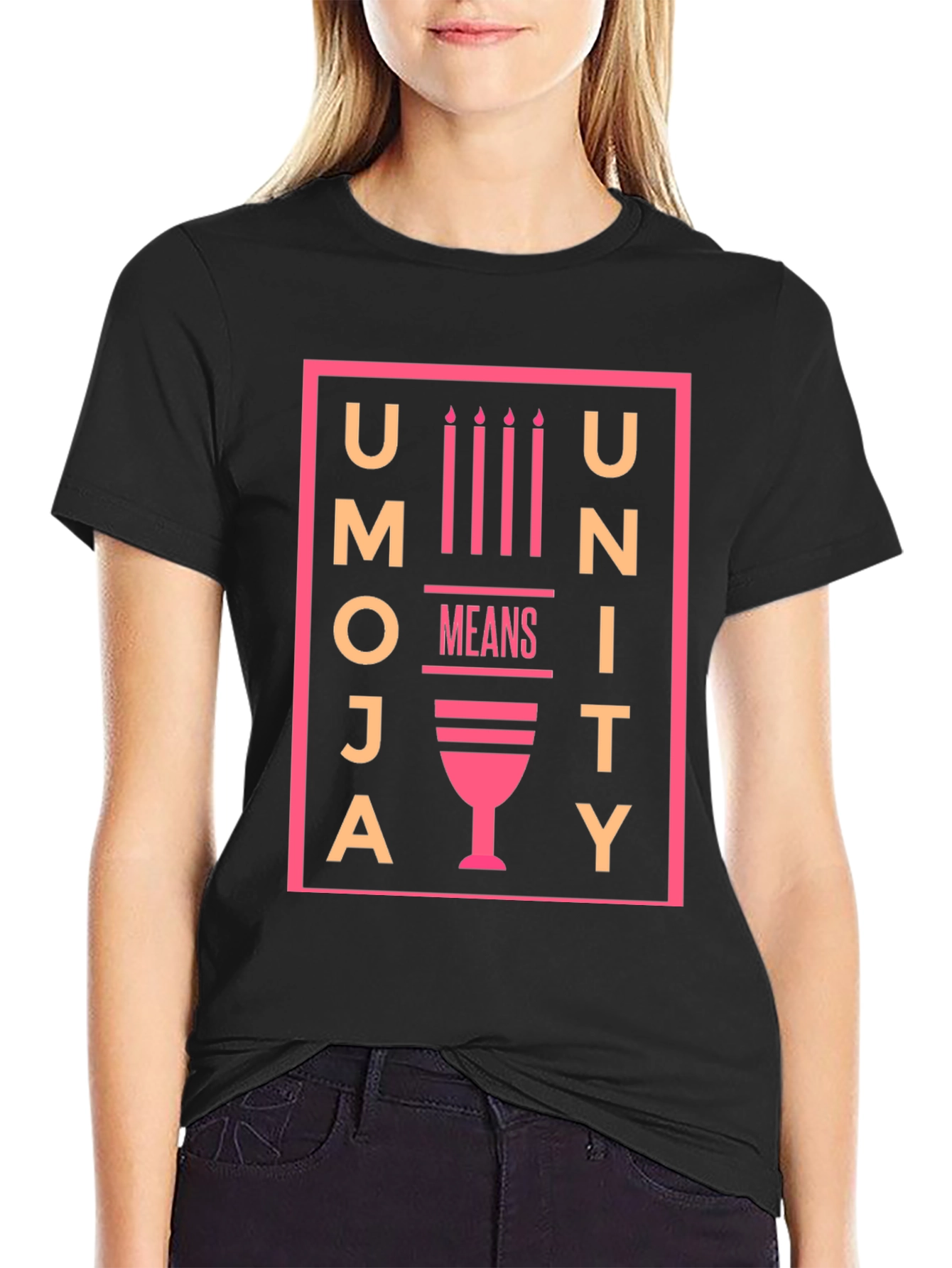 Umoja Means Unity Graphic T-Shirt