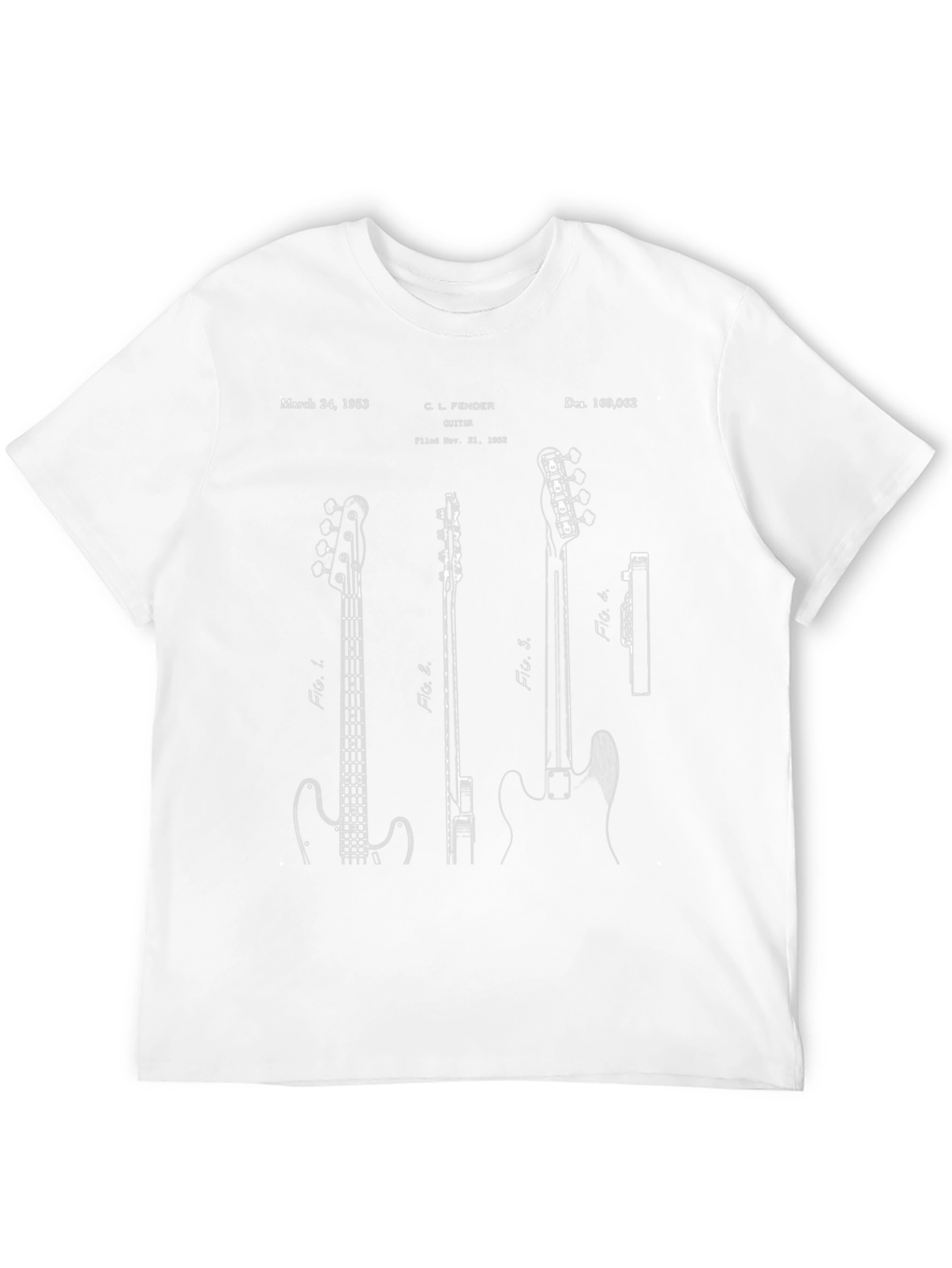 Fender Guitar Blueprint T-Shirt